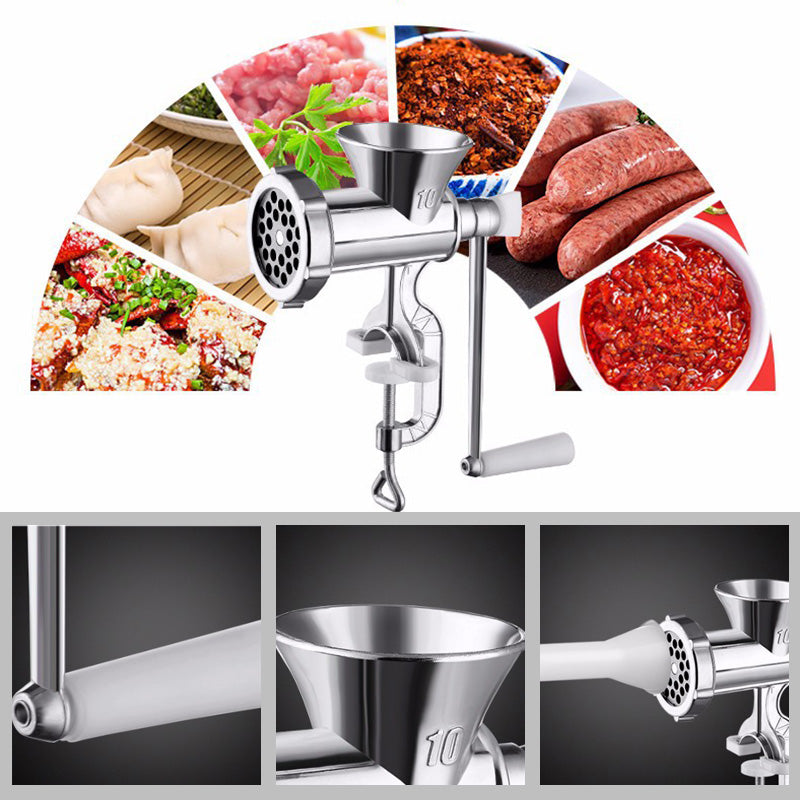 🔪 50% RABATT! 🥩 2-in-1 Multifunktionaler Fleischwolf & Wurstfüller – Leistungsstark, einfach zu reinigen & vielseitig – Perfekt für hausgemachte Wurst & Hackfleisch 🏠