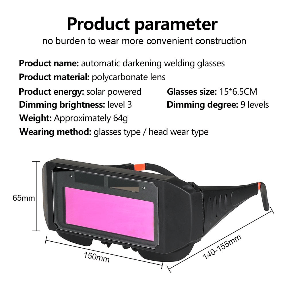 šš§50 % RABATT JETZT! š§ Automatisch abdunkelnde SchweiĆschutzbrille ā für WIG, MIG & ElektrodenschweiĆen, schützt vor Funken & intensivem Lichtbogen ā”