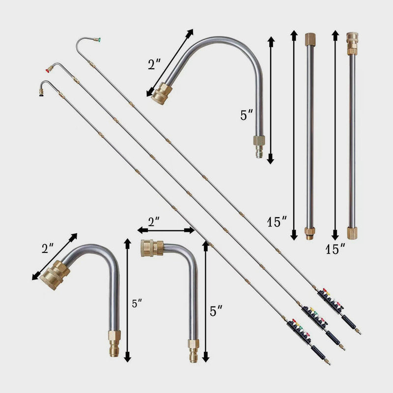 🚿 50% RABATT! 💦 Hochdruckreiniger-Stab-Set 4000 PSI – Tiefenreinigung, Ergonomisches Design & Langlebige Konstruktion 🔧