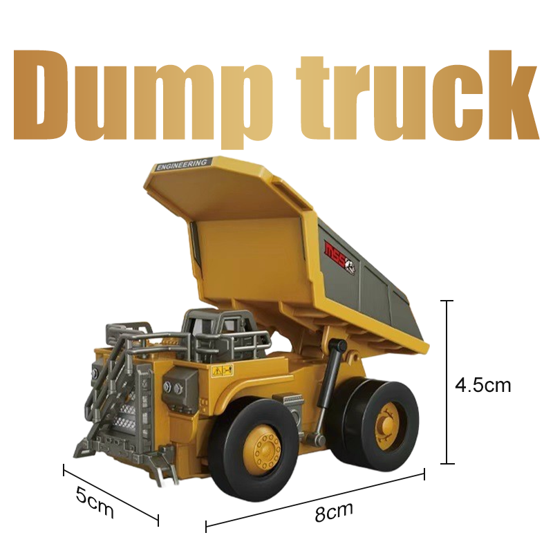 ✨🎅Weihnachtsangebote – Nur für kurze Zeit!⏰🚜1:64 Scale Mini Remote-Controlled Construction Vehicle