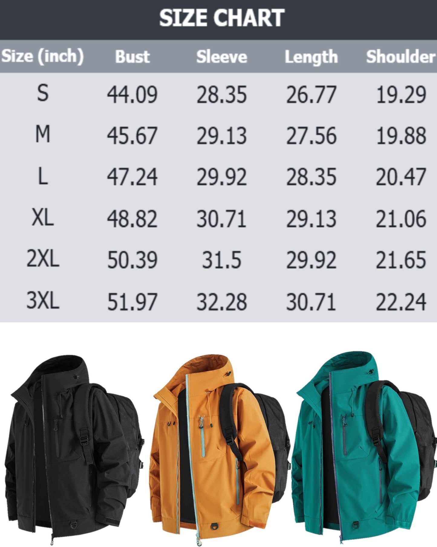 💎 61% RABATT! 💎 WeatherMaster Elite-Jacke – Wind- & Wasserdicht, Atmungsaktiv & Ideal für Outdoor und Stadt 🌧️🧥