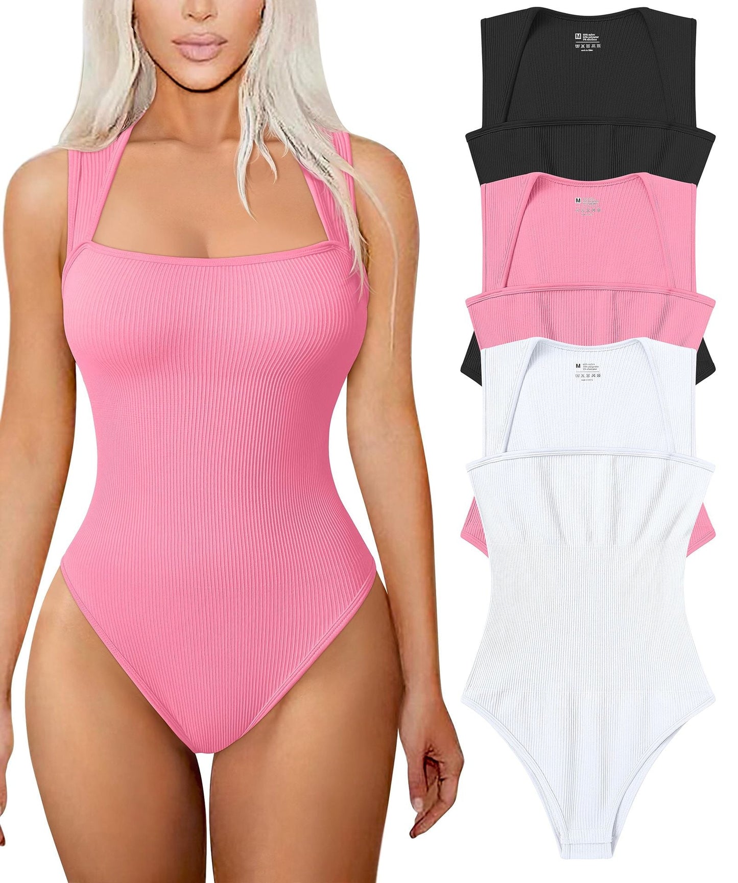 💕Letzter Tag: 60 % Rabatt💕Ärmellose figurformende Bodysuits mit Bauchkontrolle🩱