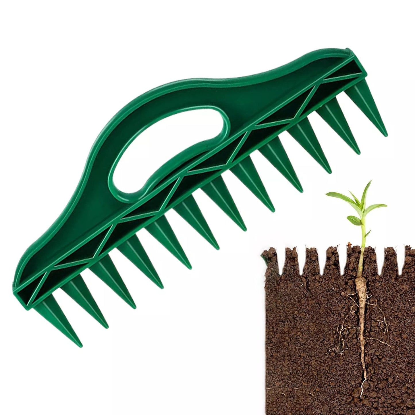 đ±Gartensaat-Abstandshalter & Pflanzholz â PrĂ€zisions-Pflanzwerkzeug mit 12 Löchern