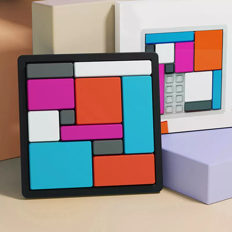 đ„Solange der Vorrat reicht 40 % Rabatt!đKreatives geometrisches Block-Puzzlespiel