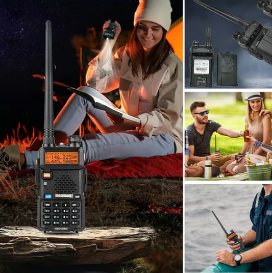 UV-5R Amatörradioenhet med en stor sortiment UV5R-radio med dubbelt band