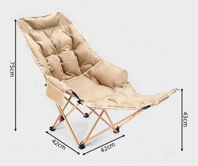 đȘ Tragbarer verstellbarer Klappstuhl fĂŒr AuĂenbereich â Leicht, stabil & vielseitig â Ideal fĂŒr Garten, Camping, Strand oder Terrasse â einfacher Transport und Aufbau đïžâš