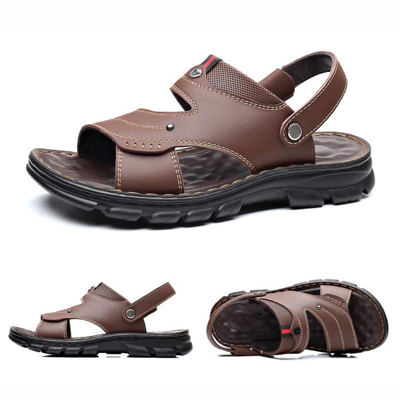 Sandalias para hombres que no son de Slip con un área de los pies abiertos