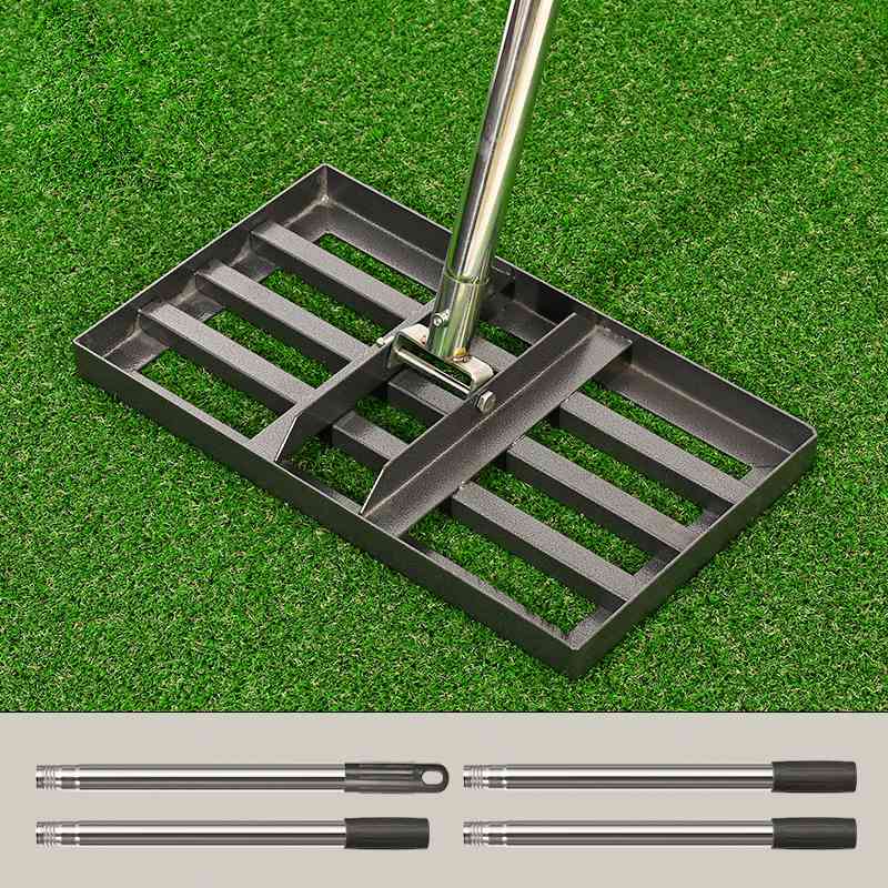 ☘️Rastrillo nivelador de césped profesional para jardines y campos de golf