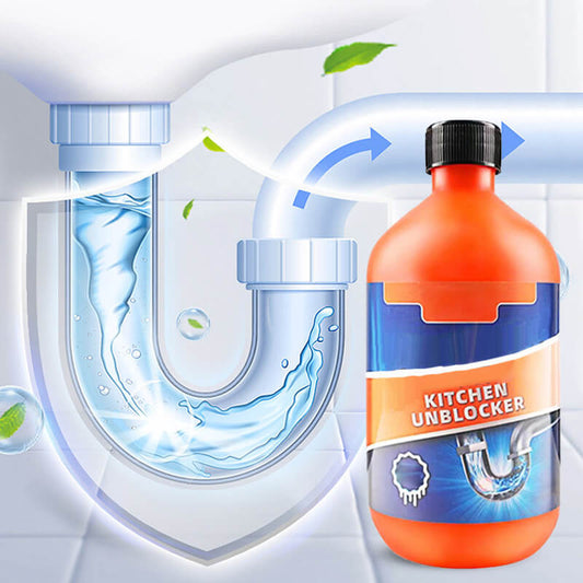 🔥Compra 2 y llévate 1 gratis💥Potente líquido limpiador para limpieza de tuberías.