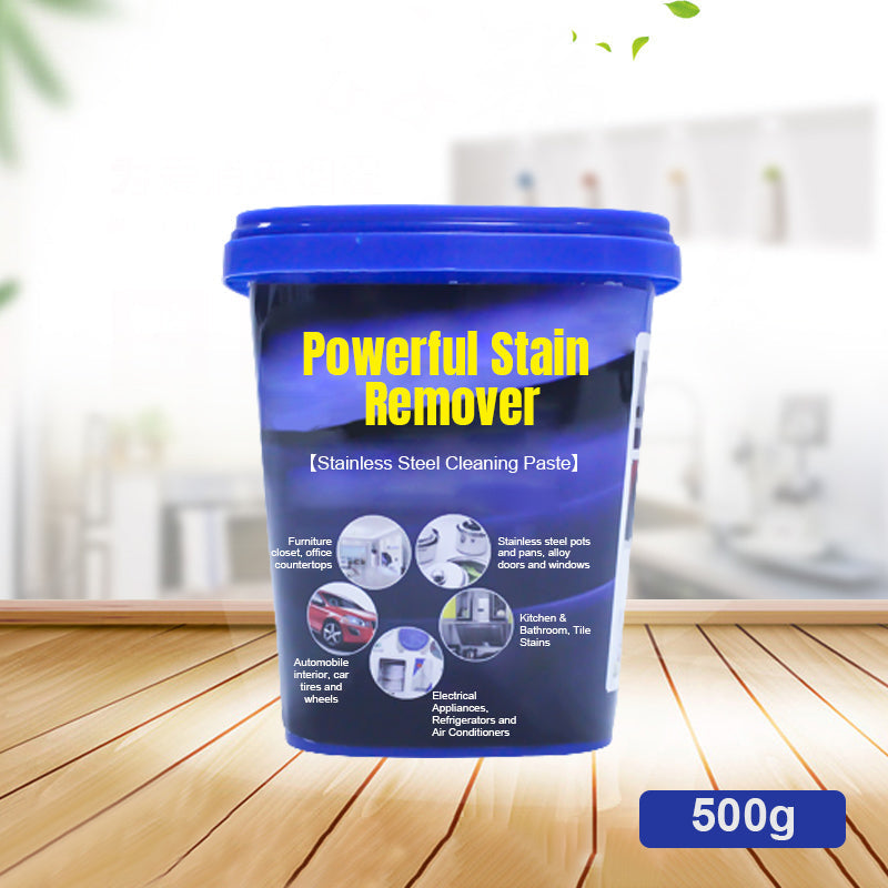 Cleaning paste for stainless steel
