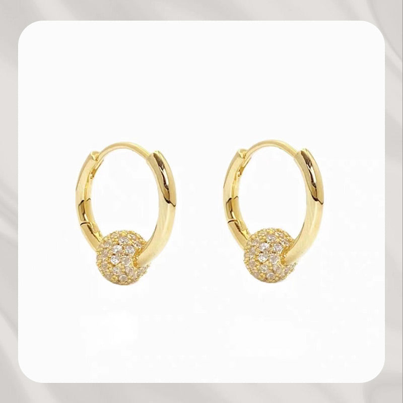 đ« LIMITED-TIME 50% RABATT! đ Goldene Kugelohrringe â Zart, Leicht & Zeitlos Elegant âš