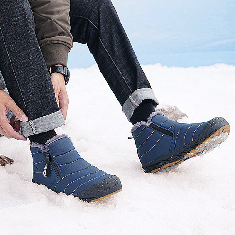 Warmte💖waterdichte outdoor sneeuwlaarzen met imitatiebontvoering voor de winter👞