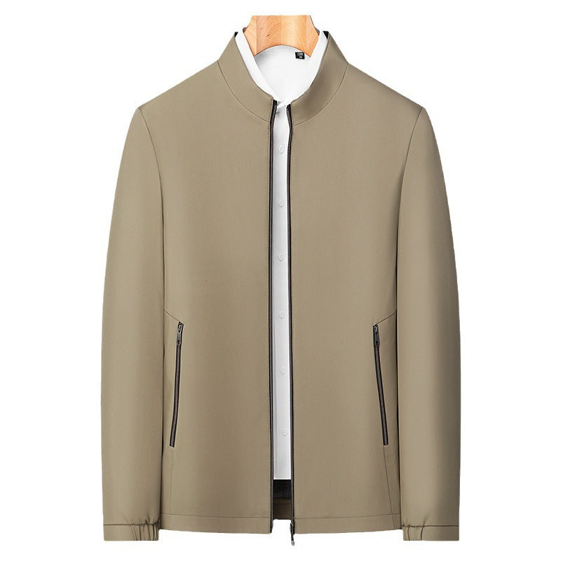 🔥(58 % Rabatt auf den Spotpreis und kostenloser Versand) Herren-Freizeitjacke mit Stehkragen und Reißverschluss