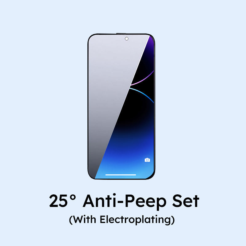 FOOL ANTI-ANGH ANGANT PIEL SET per iPhone 13-16