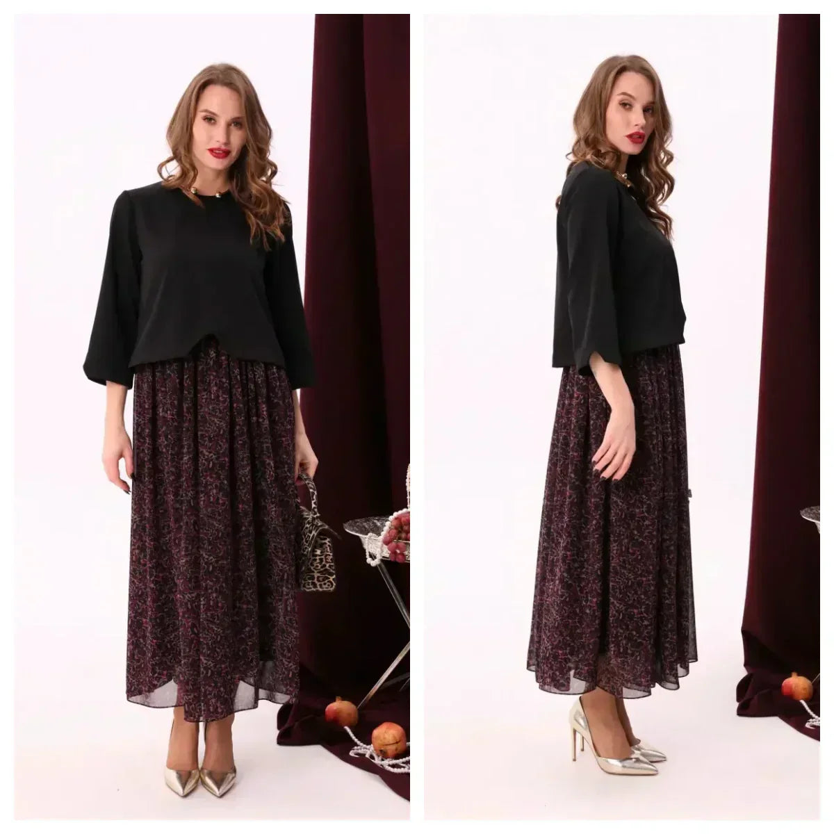🌟50 % Rabatt: Elegantes hochwertiges Kleid