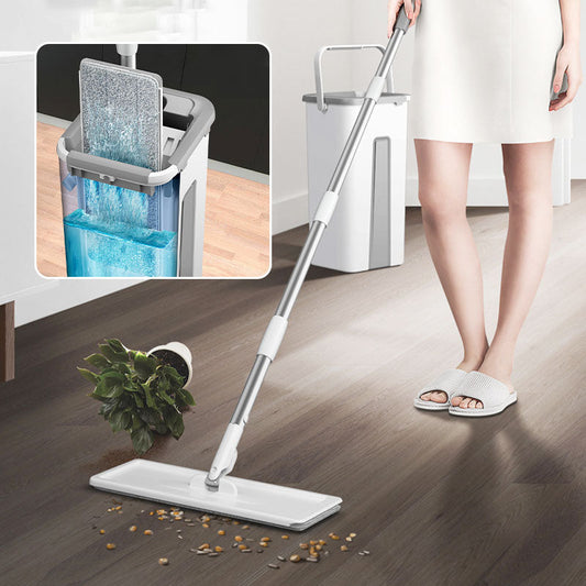 Set di mop a pannello di grande lavoro di lavoro domestico - bagnato e asciutto