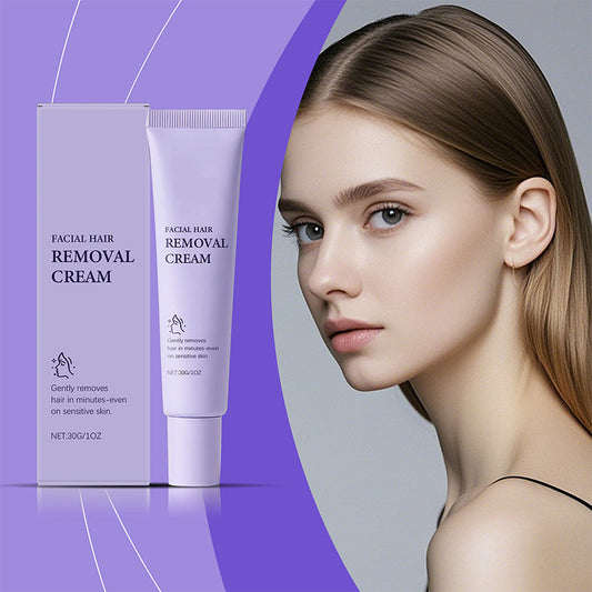 💗Compra 1 y llévate 1 gratis💗Crema depilatoria facial suave e indolora