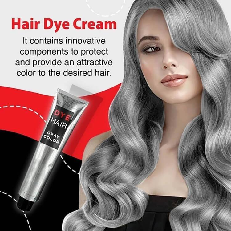 🔥2025 Los colores de cabello más populares🔥Crema colorante para cabello gris