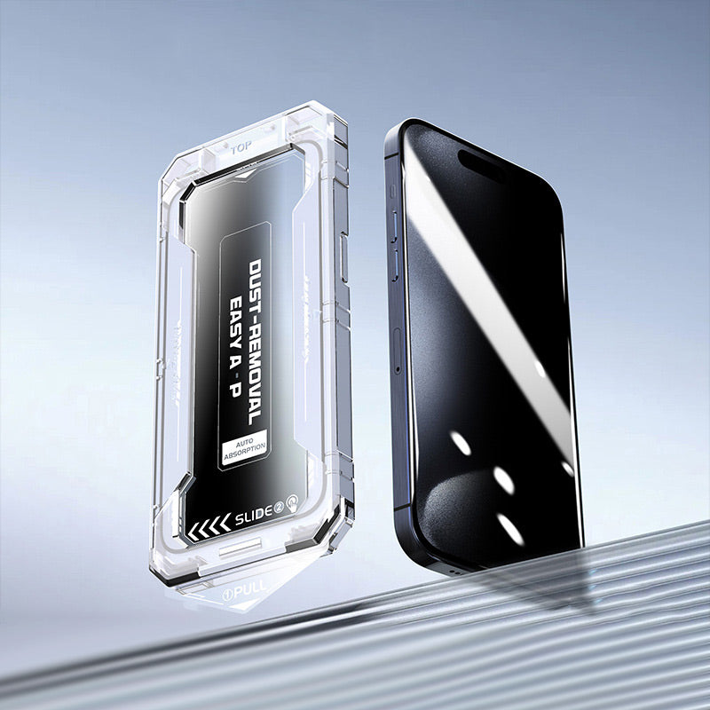 Auto-justering Anti-Spy Display Protection Film for iPhone-serien