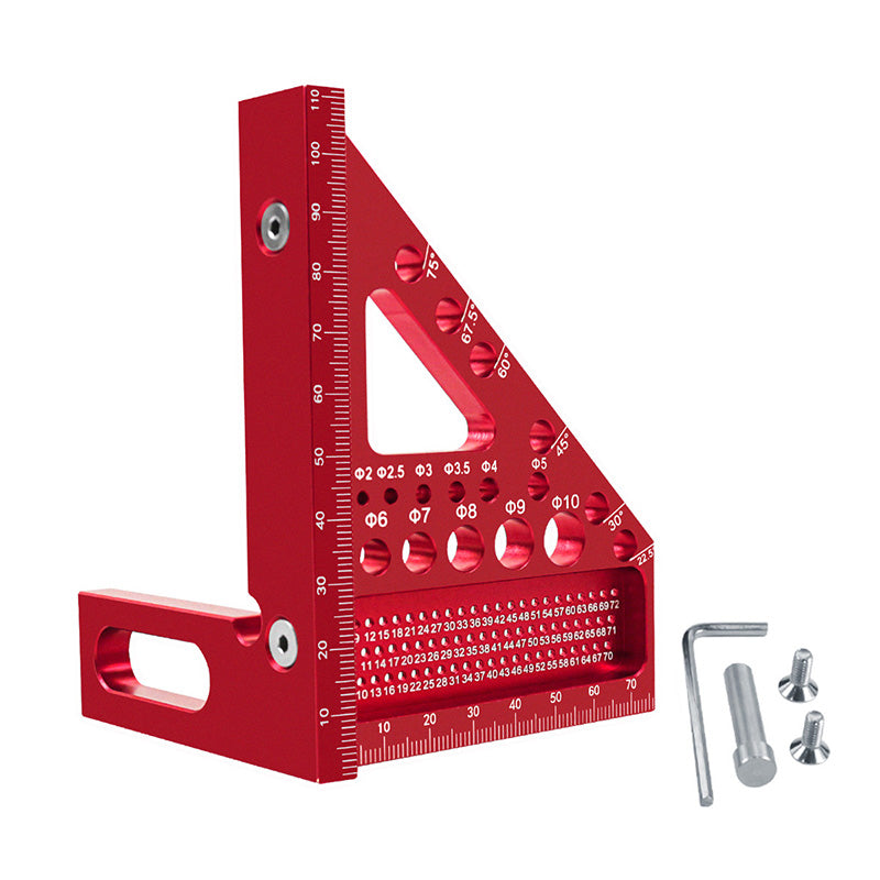 📐Aluminium-Dreieckswinkel für Holzarbeiten⏳✨