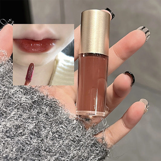 Feuchtigkeitsspendender strahlender Lipgloss