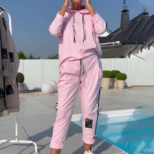 🎊 2025 Neue Produkte 👗🌟 Damen Hoodie & Jogger-Hose 2-teiliges Freizeit-Set 🌟