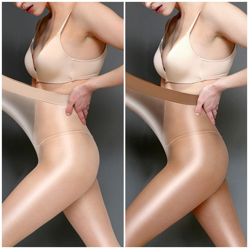 🔥Solange der Vorrat reicht 40 % Rabatt!🎉Glänzende, transparente Strumpfhose für Damen