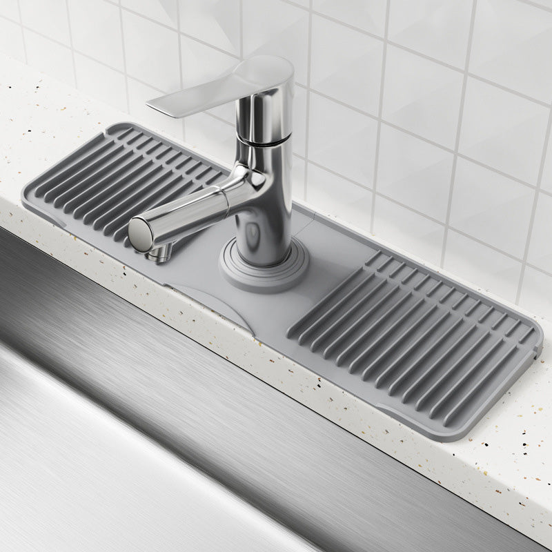 Schnelltrocknende Wasserhahn-Matte für die Küchenspüle