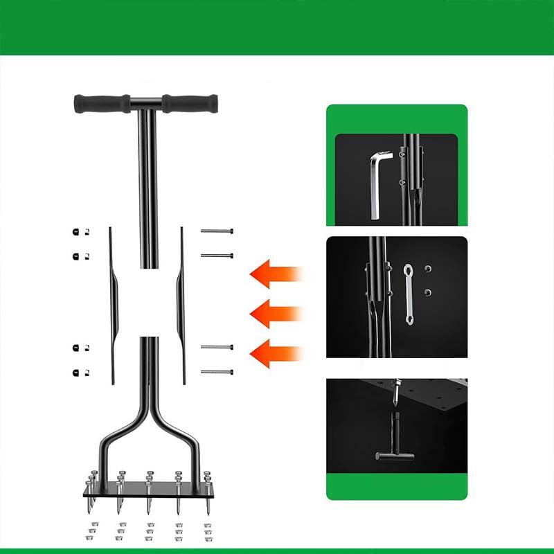 🌱🛠️ Bodenlockerungsgerät – Rasenlüfter & Belüftungswerkzeug für Garten & Rasen