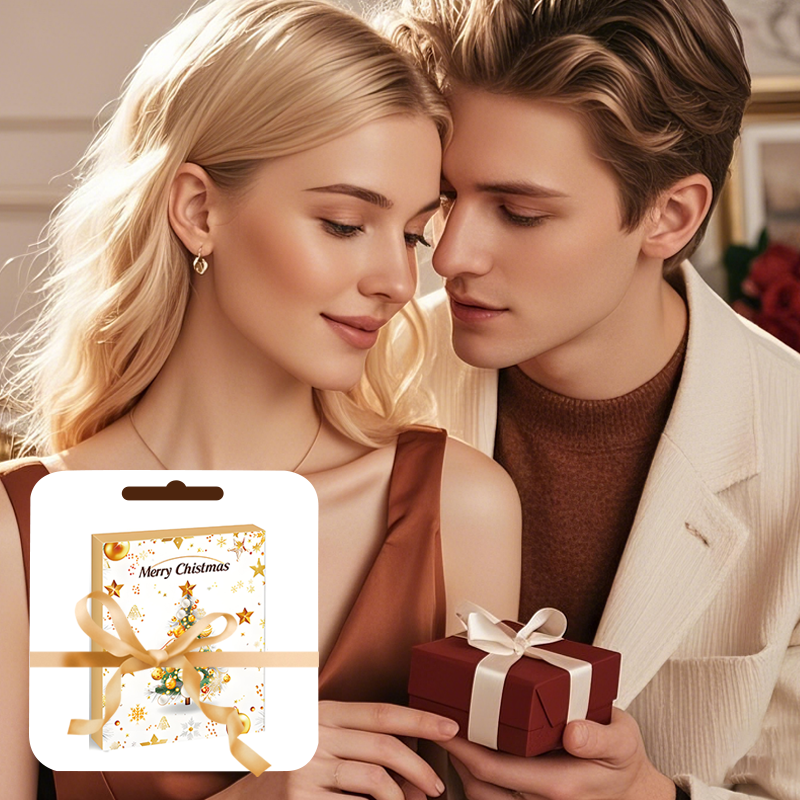 💖Black Friday Super Sale – 50 % Rabatt!💖 24-teiliges Set Weihnachts-Adventskalender mit exquisitem Schmuck