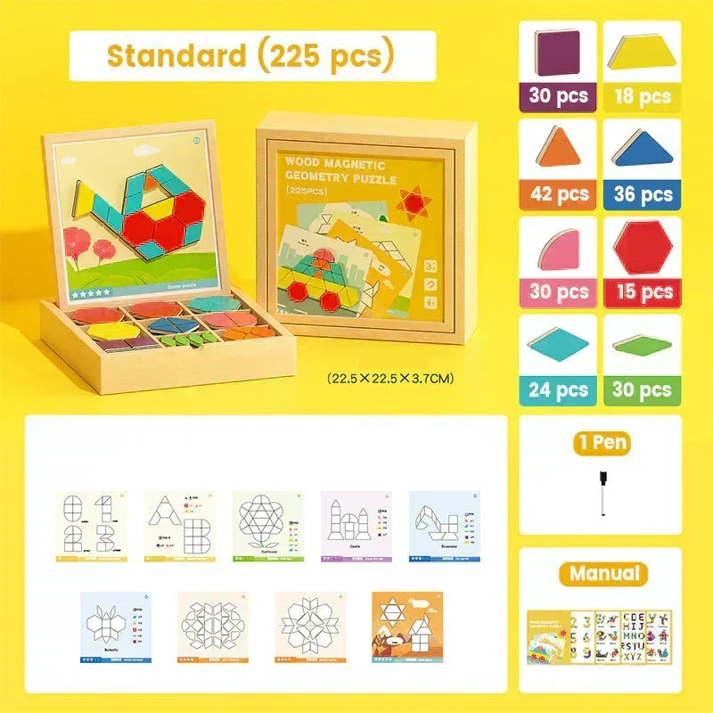 đ§© 50% RABATT! đ Magnetisches Holz-Puzzle â Spielerisch & lehrreich â Perfektes Weihnachtsgeschenk âš