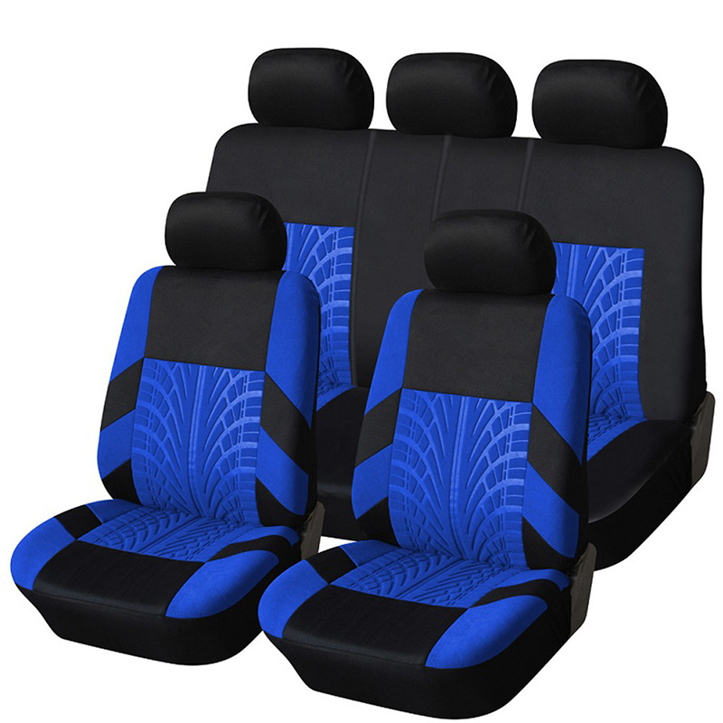 🔥Solange der Vorrat reicht 40 % Rabatt!🎉Autositzbezug-Set mit Reifenprofil-Muster