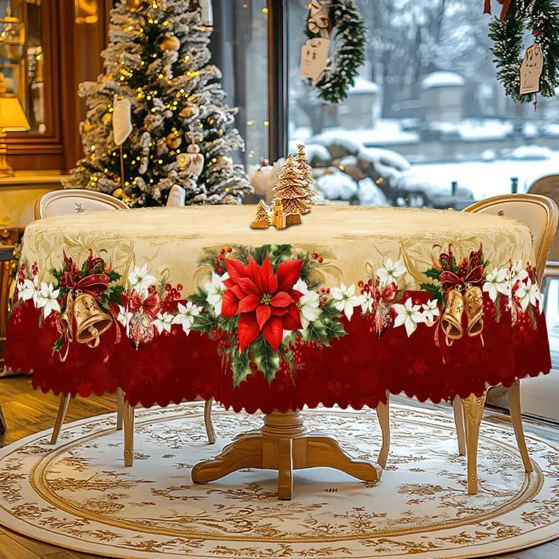 🔥Solange der Vorrat reicht 40 % Rabatt!🎉Weihnachtstischdecke für festliche Tafeln