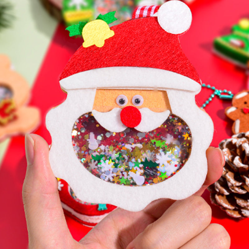 🔥Solange der Vorrat reicht 40 % Rabatt!🎉DIY-Bastelset für Weihnachts-Shaker-Ornamente