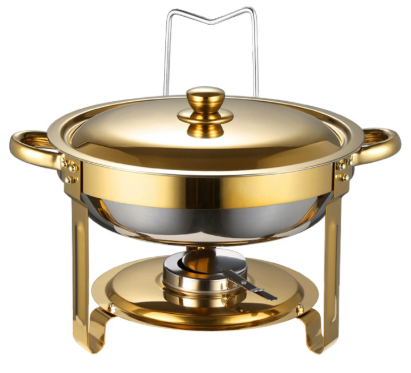 🔥 JETZT 50% RABATT! 🎄 Buffet-Set mit Warmhaltefunktion aus Edelstahl – gleichmäßige Hitzeverteilung und langlebig, perfekt für Feste und Partys ✨