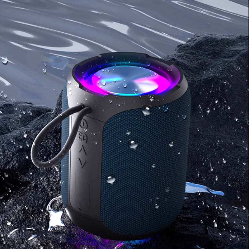 🎵40 W Peak tragbarer Bluetooth-Lautsprecher mit RGB-Beleuchtung💥