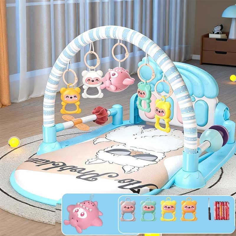 🎹 50% RABATT! 🎵 3-in-1 Baby-Musikalisches Klavier-Spielmatte – Musik, Lichter & interaktive Tasten – Fördert spielerisch Motorik & Gehör 👶