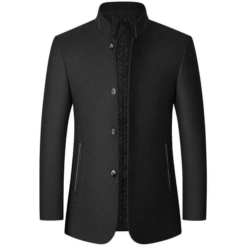 🔥Solange der Vorrat reicht 40 % Rabatt!🎉Klassische Herren Jacke mit Stehkragen