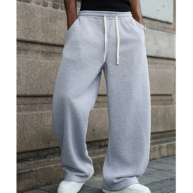👖 60% RABATT! 🏃♂️ Herren-Freizeithose in Lockerer Passform – Kordelzug, Bequemes Baumwollgewebe & Vielseitig für Alltag und Sport 🌟