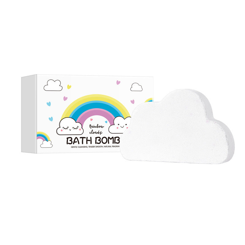 🔥Solange der Vorrat reicht 40 % Rabatt!🎉Regenbogen-Wolken-Badebombe