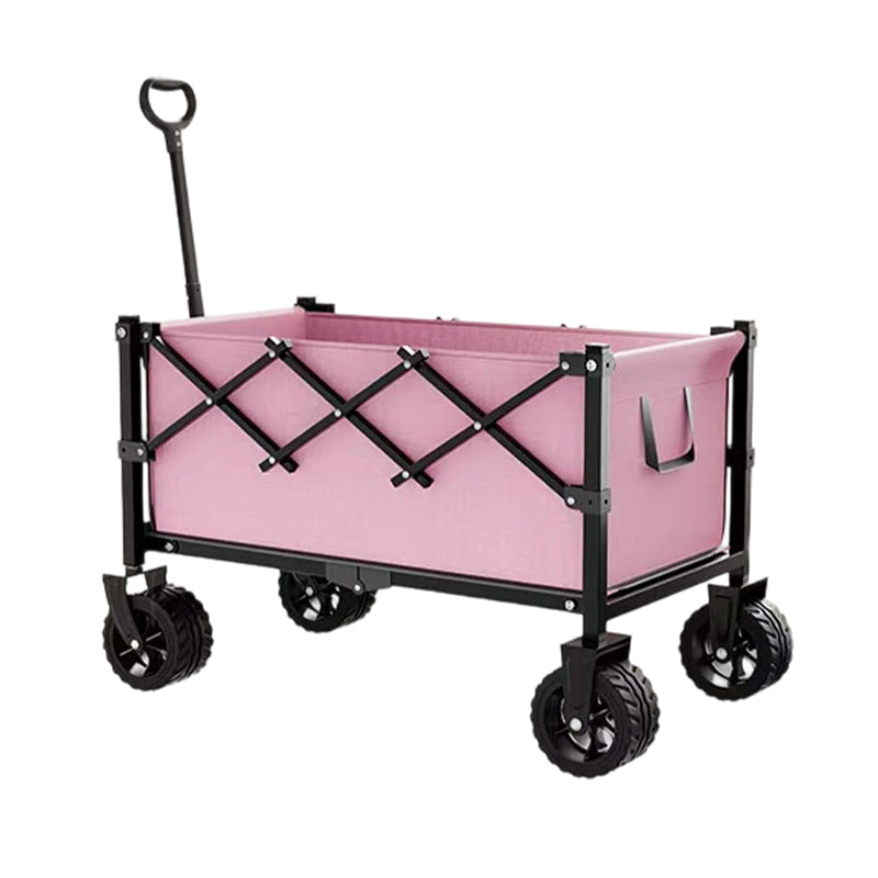 đą 40% RABATT! â° Faltbarer Transportwagen mit RĂ€dern â Robuster Stahlrahmen, 80 kg Traglast, fĂŒr Strand, Camping & Garten