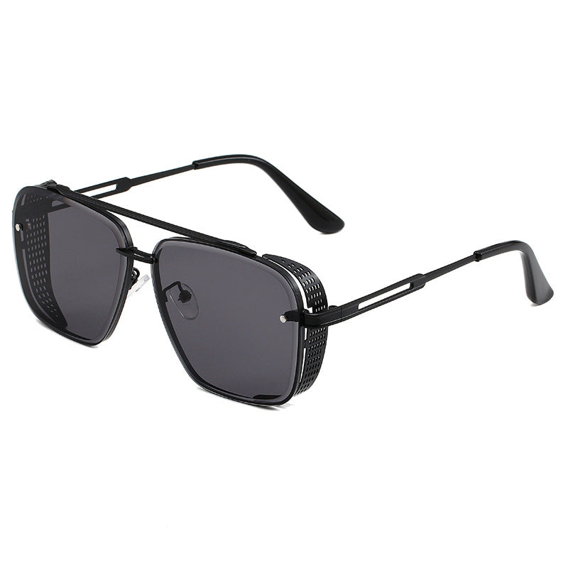 đ„Solange der Vorrat reicht 40 % Rabatt!đSteampunk-Sonnenbrille mit eckigem Rahmen