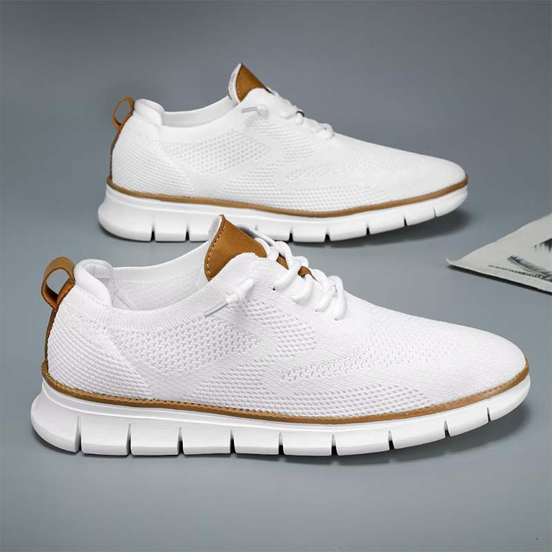 👟 50% RABATT! 🧦 Herren Atmungsaktive Strick-Freizeitschuhe – Leichte Sohle, Flexibles Obermaterial & Ideal Für Langes Stehen & Gehen Im Alltag 🚶♂️