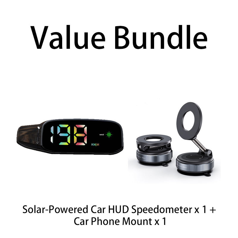 đ„Solange der Vorrat reicht 40 % Rabatt!đSolarbetriebener Auto-HUD-Tachometer