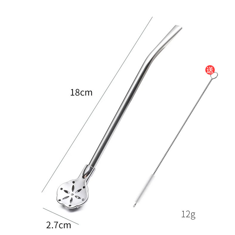 ZEITLICH BEGRENZT 50% RABATT! 2-in-1 Strohhalm-Löffel aus 304 Edelstahl – Trinkhalm & Rührlöffel in einem, abnehmbares Design & ökologisch wiederverwendbar
