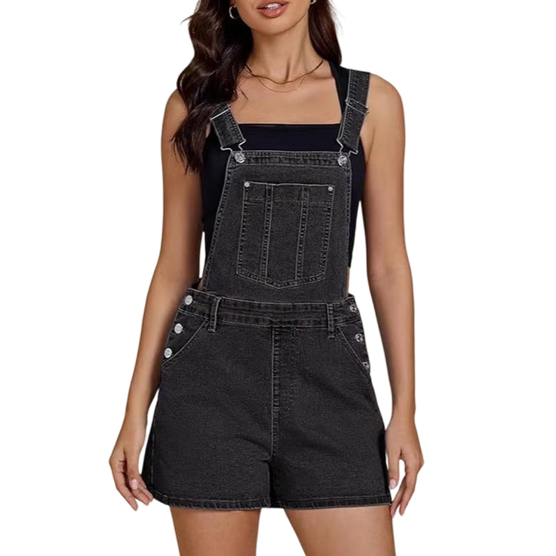 ⏰ 50 % RABATT – Nur für kurze Zeit ✨💙 Used-Look Overalls – gerade Passform, große Taschen & lässiger Schnitt, perfekt für warme Tage & aktive Stunden ✨