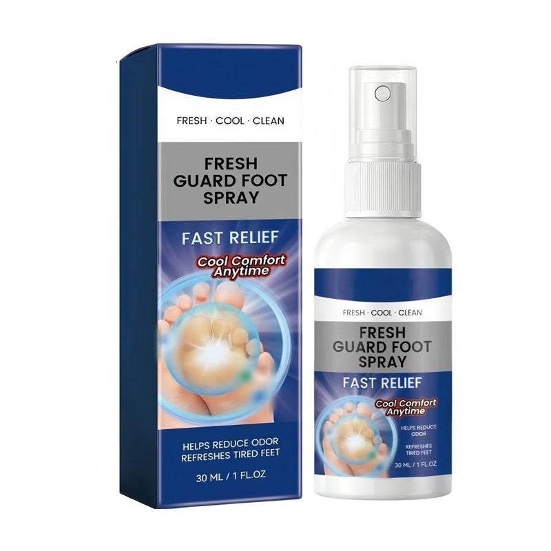 👣❄️🎉 2026 Sale — über 31.000 verkauft! 🧴 2 kaufen, 1 gratis! Tragbares Kühlendes Fußfrische-Spray – Geruchskontrolle, kühlendes Menthol & Taschenformat für die tägliche Pflege ✨