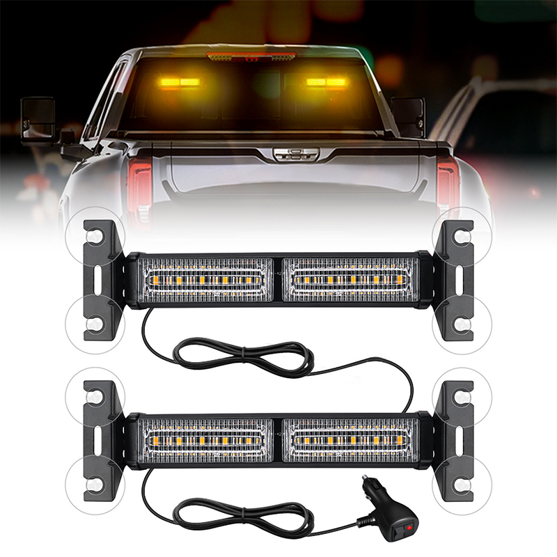 🚨 50% RABATT! 💡 Hochsichtbare LED-Blitzleiste – Warnblinklicht mit Stroboskop-Funktion – Ideal für Baustellen, Pannenhilfe & Sicherheit auf der Straße 🚧