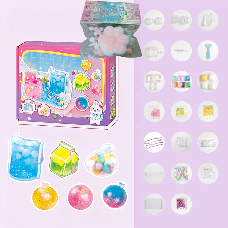 🧸 50% RABATT! 🎁 DIY-Bausatz „Fried Ice“ Squishy – Katzenkrallen-Motiv, kreativ & weich – Ideal für Kinder & entspannenden Spielspaß ✨