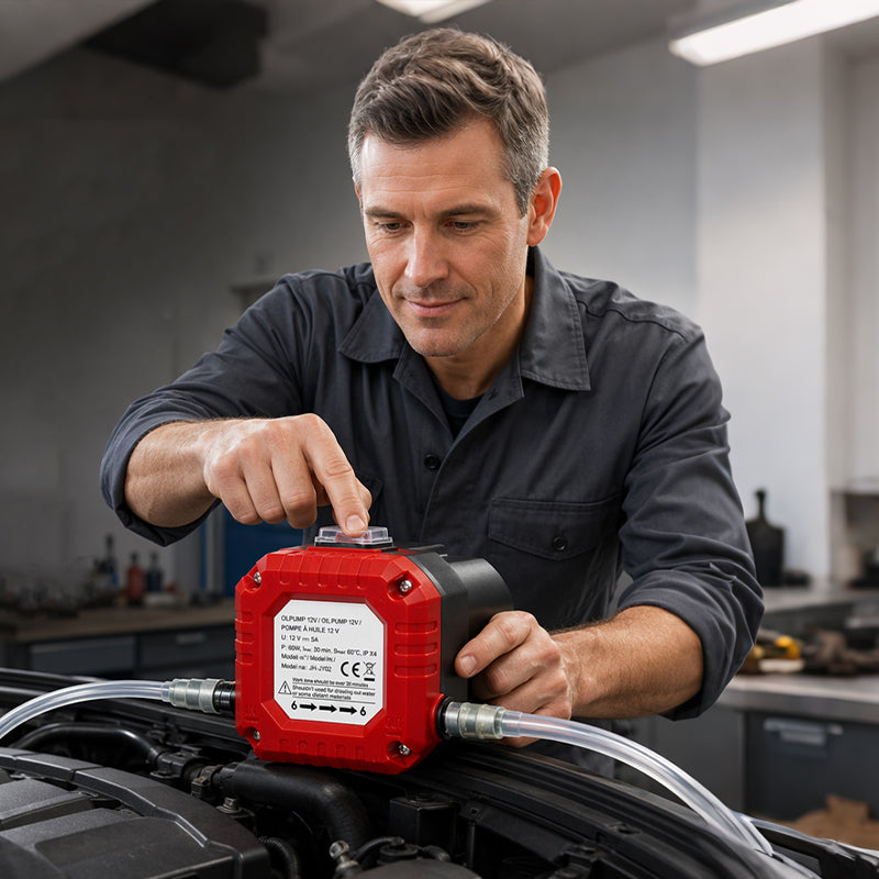 🔧 50% RABATT! 🛢️ Elektrische Ölabsaugpumpe – Selbstansaugend, vielseitig & leistungsstark – Ideal für Motoröl, Diesel & Hydrauliköl 🚗